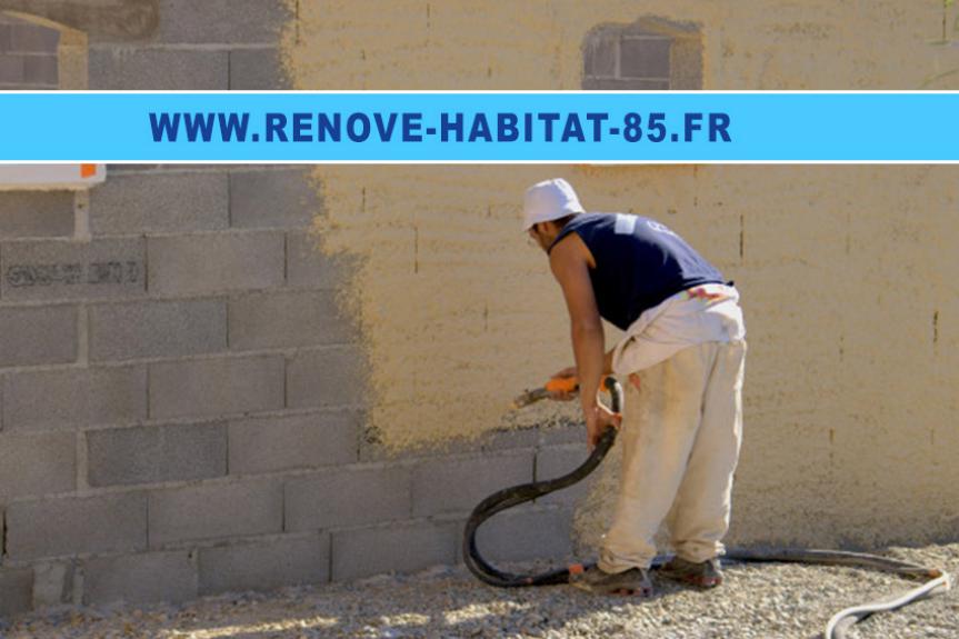 Ravalement facade Challans