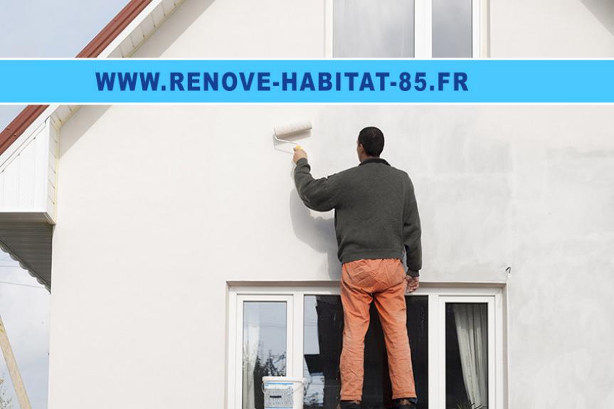 Ravalement facade Challans