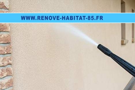 Nettoyage et traitement ravalement Challans